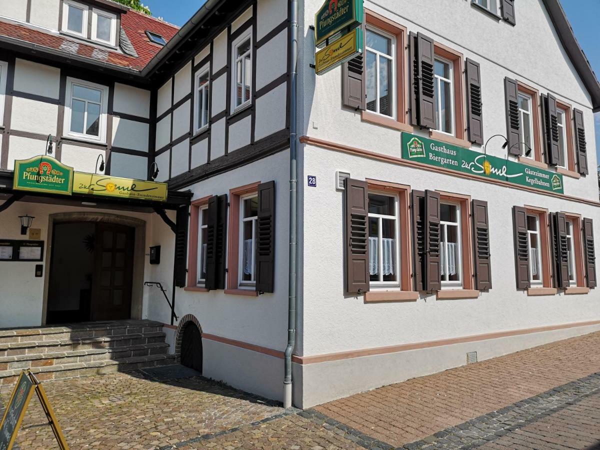 Hotel Zur Sonne Alsbach-Hähnlein Exterior foto